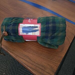 St. John's Bay Green Plaid Sweatpants